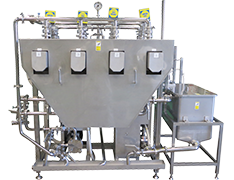 Middle Type Squeezer Machine