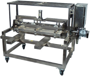 Turnover & cutting machine  Automatic tofu turner and cutter